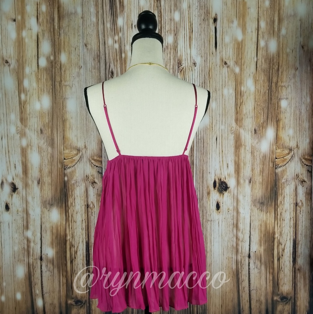 Victoria's Secret | NWOT Pink Babydoll Lace Nighty - Picture 2 of 7